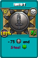 Wizard101 Death spell card: Inhibit, Spell ID 17670