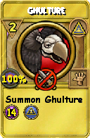 Wizard101 Myth spell card: Ghulture, Spell ID 17692