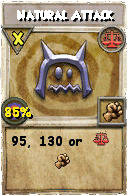 Wizard101 Balance spell card: Natural Attack, Spell ID 17714