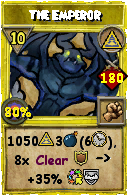 Wizard101 Myth spell card: The Emperor, Spell ID 17773