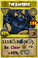 Wizard101 Myth spell card: The Emperor, Spell ID 17777