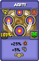 Wizard101 Balance spell card: Acuity, Spell ID 17832