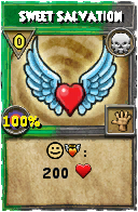 Wizard101 Death spell card: Sweet Salvation, Spell ID 17870