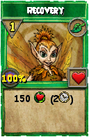 Wizard101 Life spell card: Recovery, Spell ID 17875
