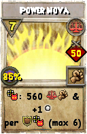 Wizard101 Balance spell card: Power Nova, Spell ID 17903