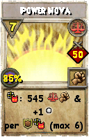 Wizard101 Balance spell card: Power Nova, Spell ID 17904