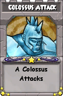 Wizard101 School 16 spell card: Colossus Attack, Spell ID 17968