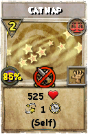 Wizard101 Balance spell card: Cat Nap, Spell ID 18055