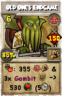 Wizard101 Balance spell card: Old One's Endgame, Spell ID 18137